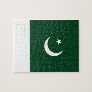 Pakistaanse vlag legpuzzel