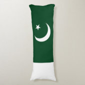 Pakistaanse vlag lichaamskussen (Voorkant Verticaal)