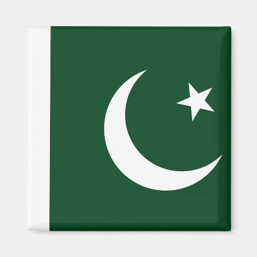 Pakistaanse vlag magneet (Voorkant)