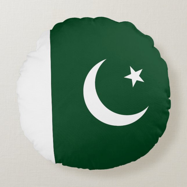 Pakistaanse vlag rond kussen (Voorkant)