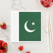 Pakistaanse vlag servet (Insitu)