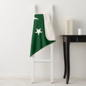 Pakistaanse vlag sherpa deken (In situ)