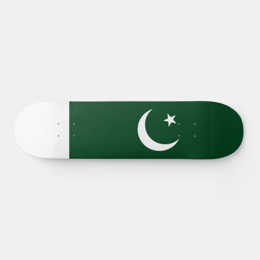 Pakistaanse vlag skateboard (Horizontaal)