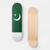 Pakistaanse vlag skateboard (Voorkant)