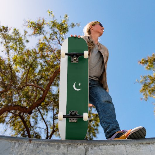 Pakistaanse vlag skateboard (Buiten 1)
