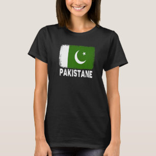 Pakistaanse vlag steunt Pakistaanse Mannen voor vr T-shirt
