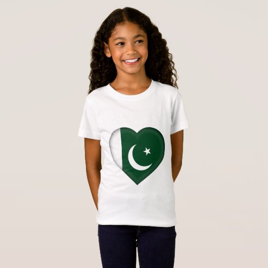 Pakistaanse vlag t-shirt (Voorkant volledig)