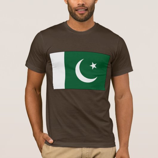 Pakistaanse vlag T-shirts en cadeaus (Voorkant)