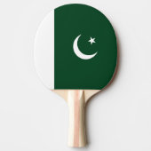 Pakistaanse vlag tafeltennisbatje (Voorkant)