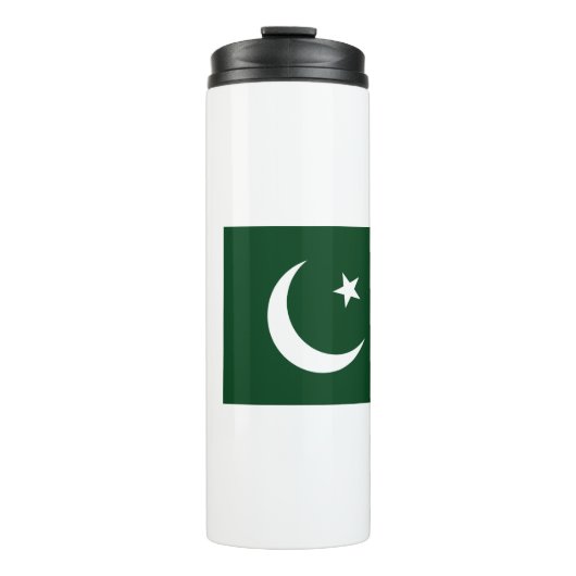 Pakistaanse vlag thermosbeker (Voorkant)