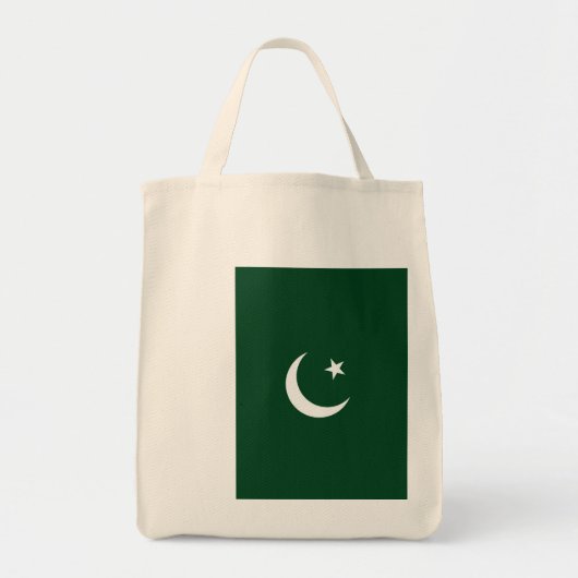 Pakistaanse vlag tote bag (Voorkant)
