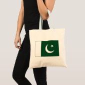 Pakistaanse vlag tote bag (Voorkant (product))