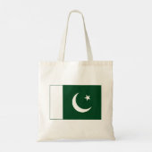 Pakistaanse vlag tote bag (Achterkant)