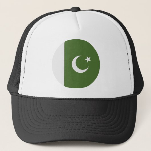 Pakistaanse vlag trucker pet (Voorkant)