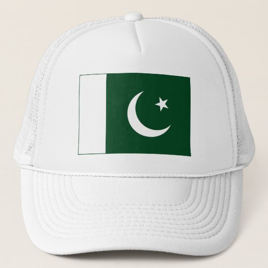 Pakistaanse vlag trucker pet (Voorkant)