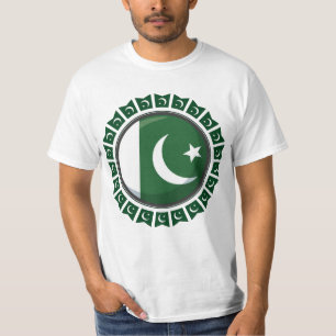 Pakistaanse vlaggen: trots weergegeven T-shirt