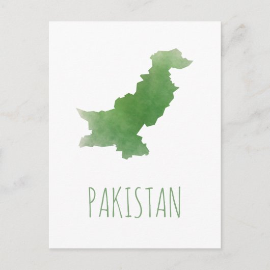 Pakistan Briefkaart (Voorkant)