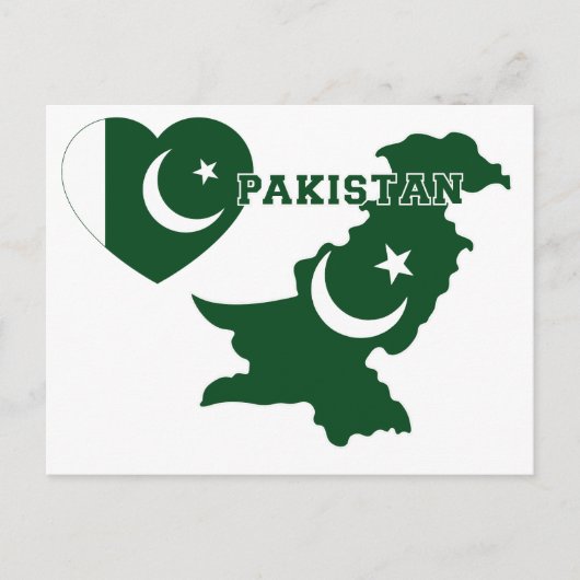 Pakistan Briefkaart (Voorkant)