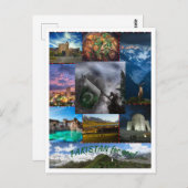 Pakistan Briefkaart (Voorkant / Achterkant)