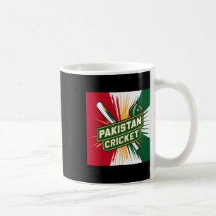 Pakistan Cricket Jersey Cricket Vlag Van Pakistan Koffiemok