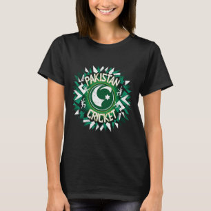 Pakistan Cricketshirt Cricket Vlag Van Pakistan 4 T-shirt