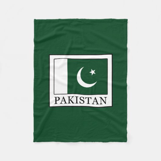 Pakistan Fleece Deken (Voorkant)