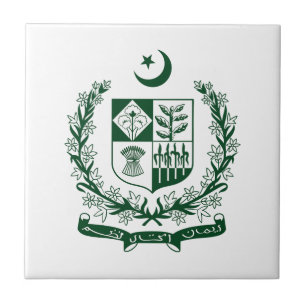 Pakistan landswapen symbool embleem adelaar tegeltje