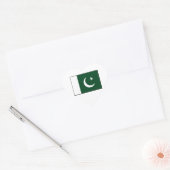 Pakistan - Pakistaanse vlag Hart Sticker (Envelop)