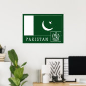 Pakistan Poster (Thuiskantoor)