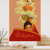 Pakistan - Poster vintage (Cuisine)