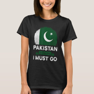 Pakistan roept dat ik moet gaan erfgoed Pakistaans T-shirt