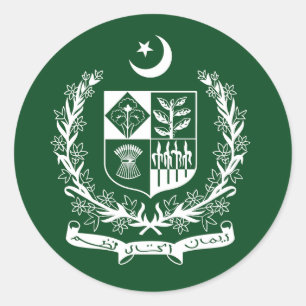 Pakistan Ronde Sticker