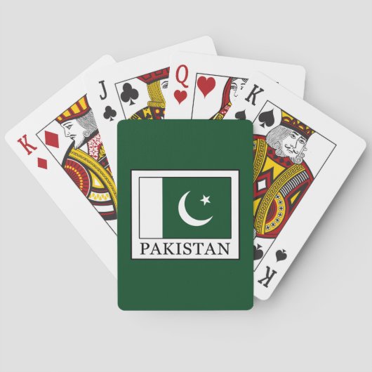 Pakistan Speelkaarten (Achterkant)