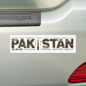 PAKISTAN SSG BUMPERSTICKER (Op auto)