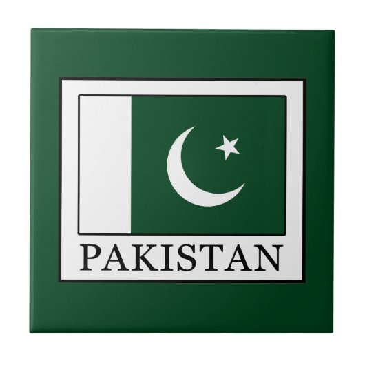 Pakistan Tegeltje (Voorkant)