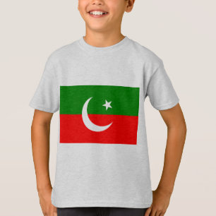 Pakistan Tehreek E Insaf, Colombiaanse vlag T-shirt