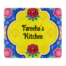  Pakistan Truck Art Glass snijplank