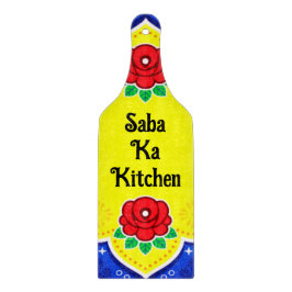  Pakistan Truck Art Glass snijplank