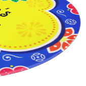  Pakistan Truck Art Glass snijplank (Hoek)