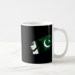 Pakistan Vlag Pakistan Cricket Fan Speler Coach Um Koffiemok