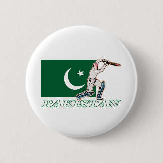 Pakistani cricket Player Ronde Button 5,7 Cm