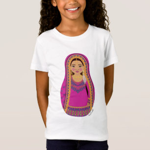 Pakistani Matryoshka Girls' T-shirt