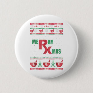 Pakkelijk kerstfeest - vrolijke feestdagen ronde button 5,7 cm