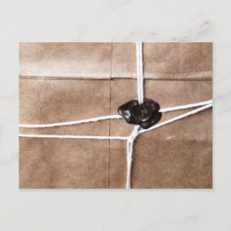 Pakket na creditcard briefkaart