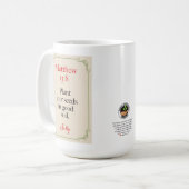 Pakket zaaizaad koffiemok (Voorkant links)