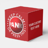 Pakketten voor panic Button op maat Bedankdoosjes (Achterkant)