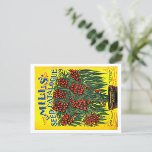 Pakketten voor zaaizaad briefkaart