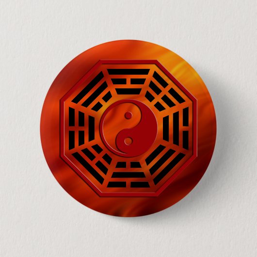 PaKua Ronde Button 5,7 Cm (Voorkant)