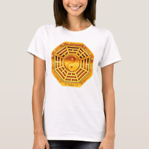 PaKua Symbool - goud + uw ideeën T-shirt