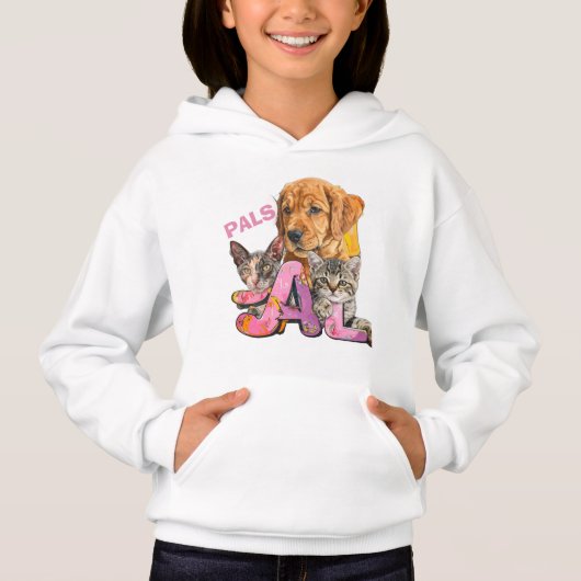 Pal Chien et Chats Plus Nom Personnalisé (Devant)